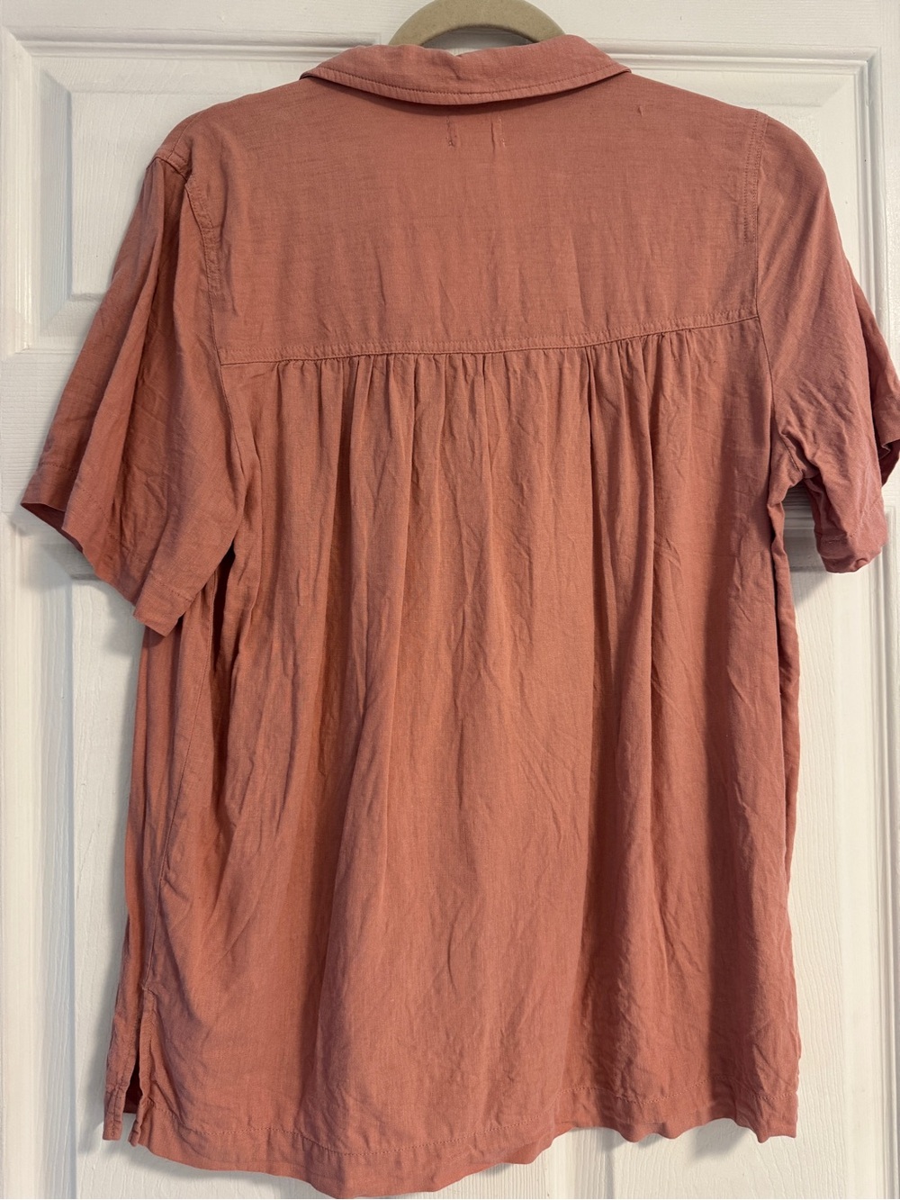 Aritzia linen Rose Button-Down Shirt - Picture 3 of 3